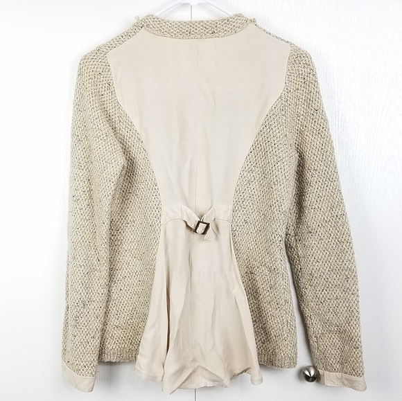 Anthropologie Angel of the North zip up cardigan - Picture 3 of 7